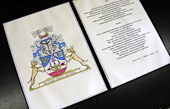 A comprehensive offer of family heraldry. Design family heraldry