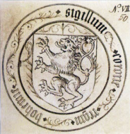 The seal of the Kingdom of Bohemia in 1432